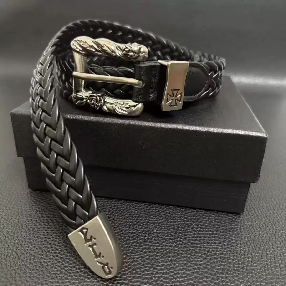 Men'S Accessories High End - Nowy Modny Pasek Męski Krzyżowy Ekskluzywny