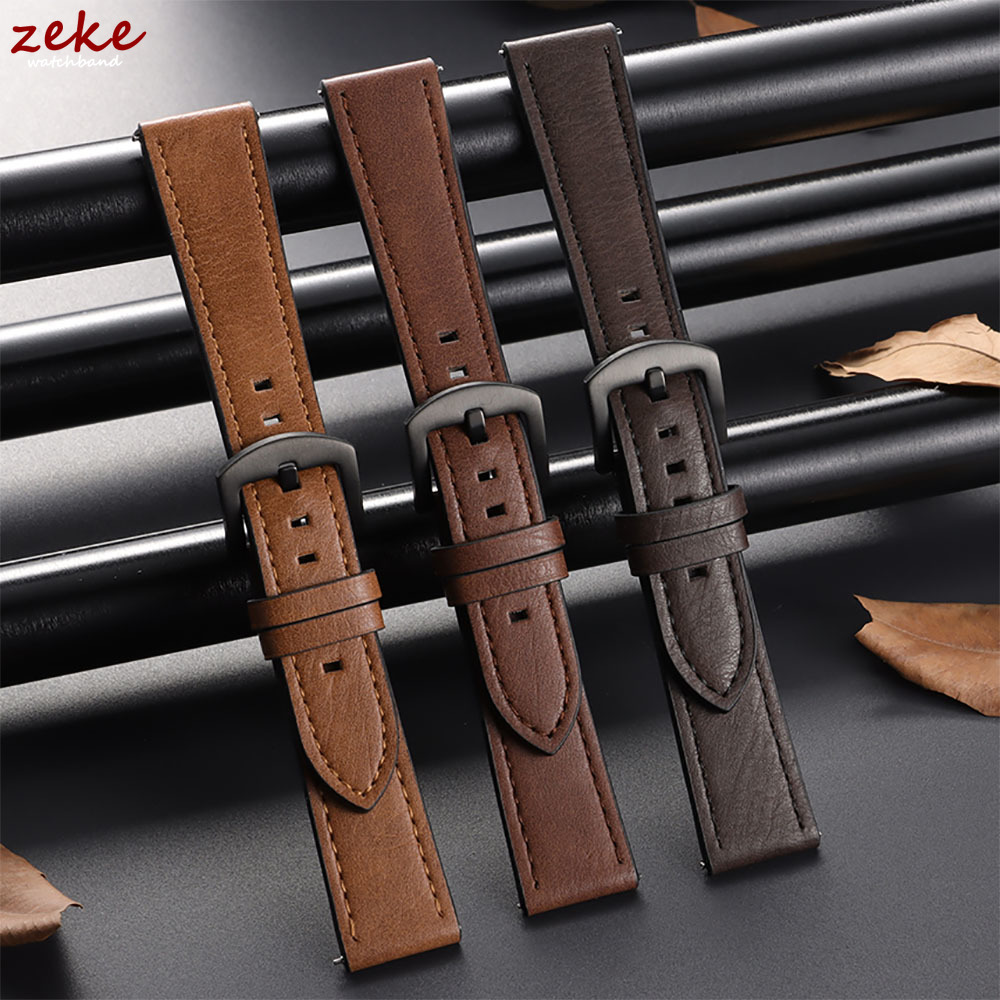 Men'S Accessories New Balance - Pasek skórzany 20/22 mm do Amazfit