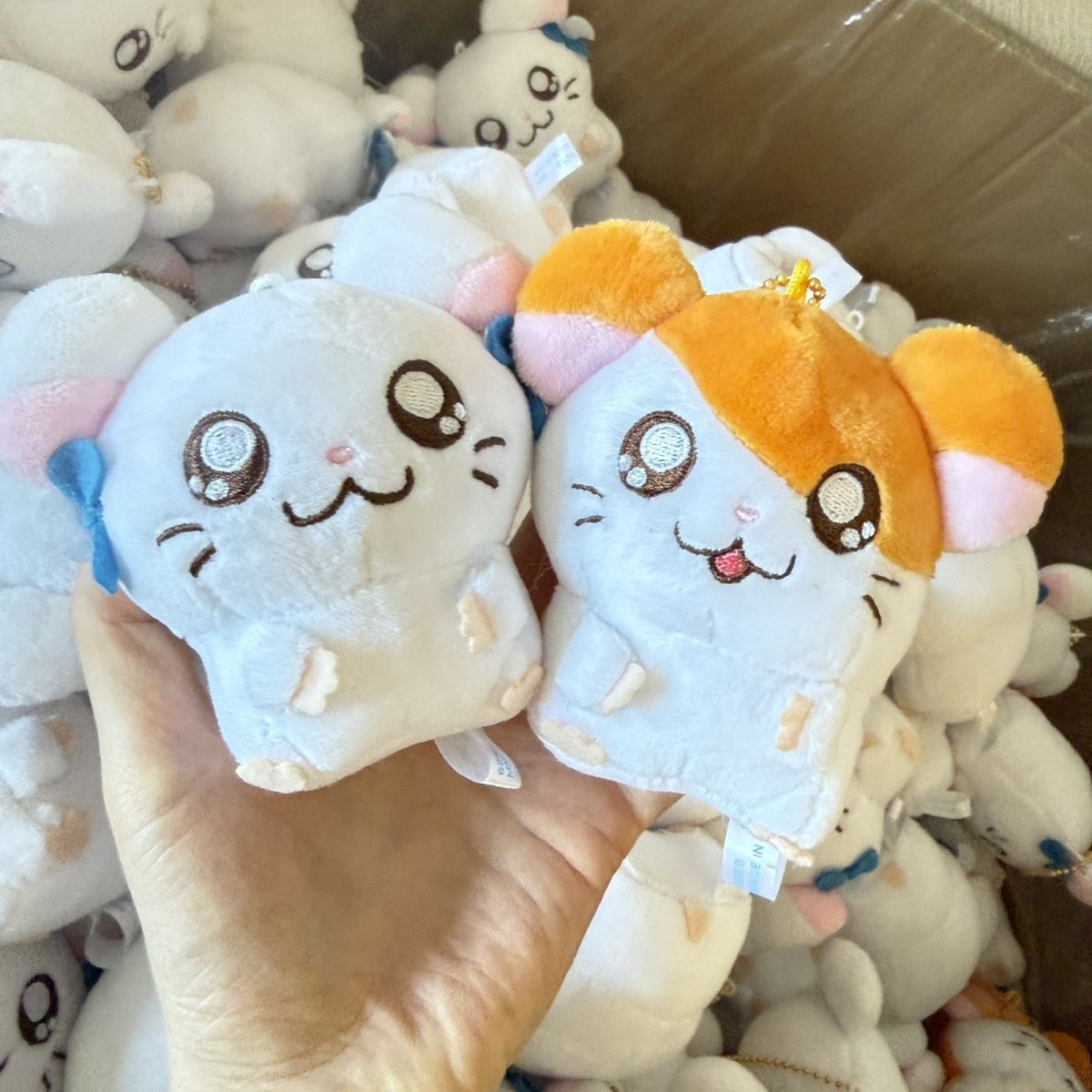 Men Keychain Accessories - Uroczy breloczek do kluczy Hamtaro Bijou,