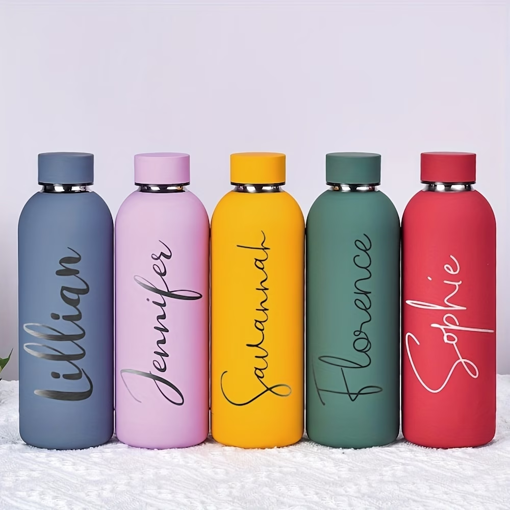 Flask Stainless Steel - Spersonalizowane butelki na wodę ze stali