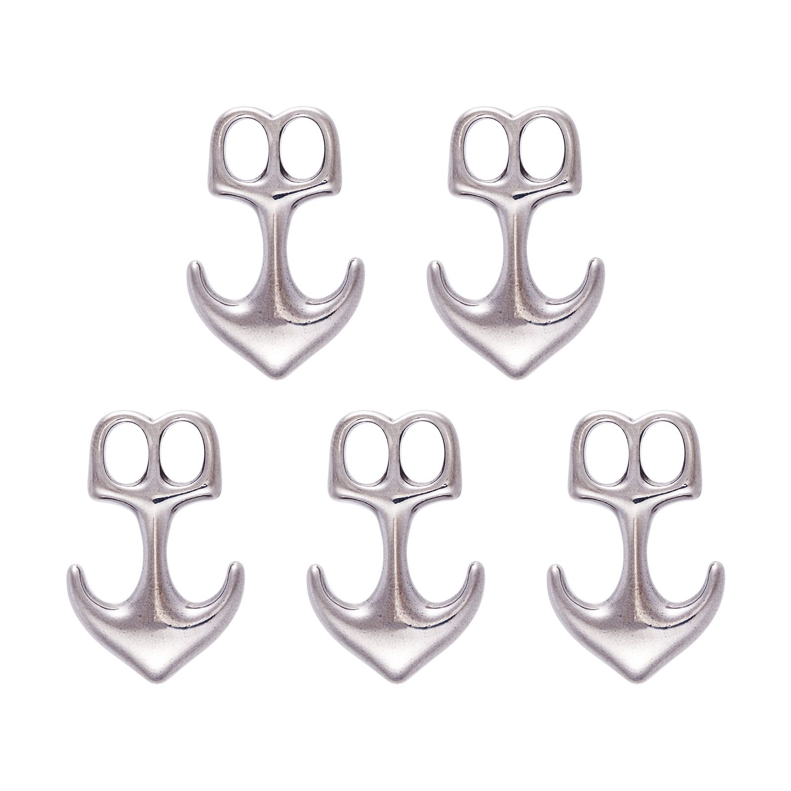 Men Accessories Bracelet - 5 szt. Zapięcia typu kotwica ze
