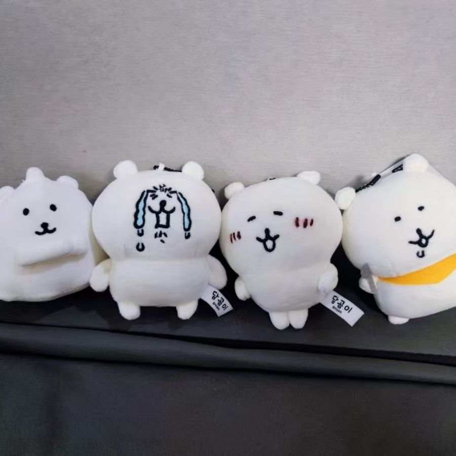 Men Keychain Accessories - Pluszowy breloczek z niedźwiedziem Nagano, kawaii