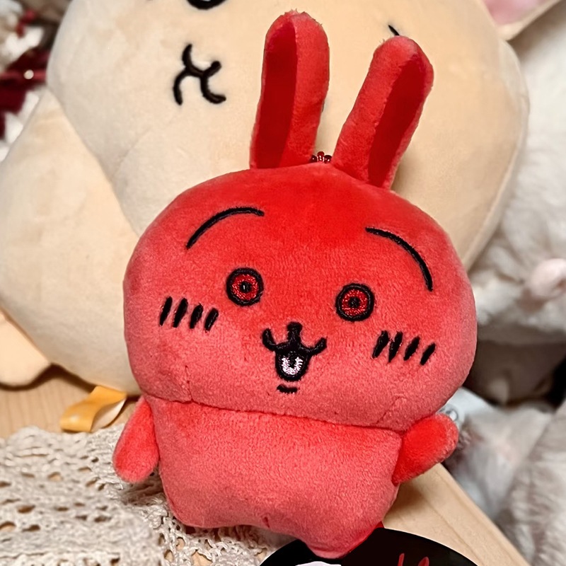 Jiyi Usagi Czerwona Twarz Zła  – Men Keychain Accessories recenzja i cena