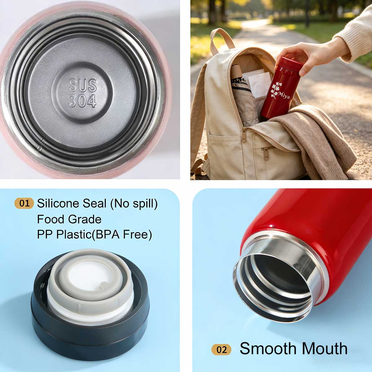 Termos ze stali nierdzewnej, i – Flask Stainless Steel recenzja i cena