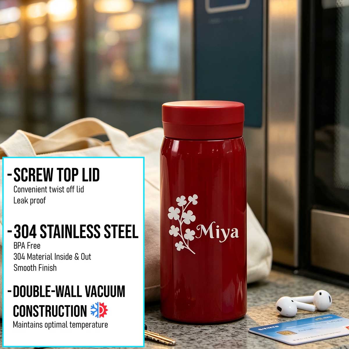 Termos ze stali nierdzewnej, i – Flask Stainless Steel recenzja i cena
