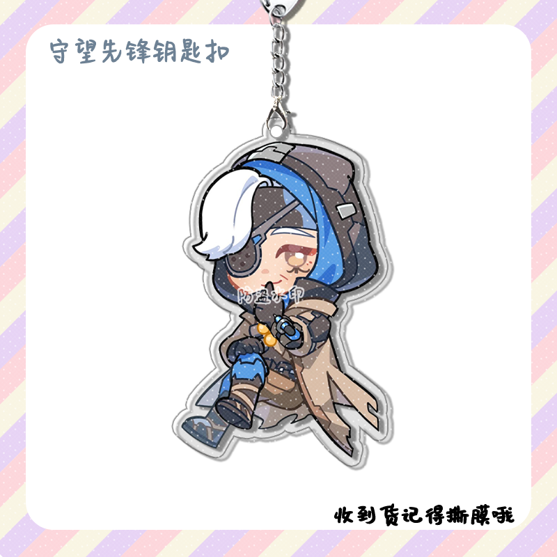 4 szt. Anime Gra Overwatch Col – Men Keychain Accessories recenzja i cena