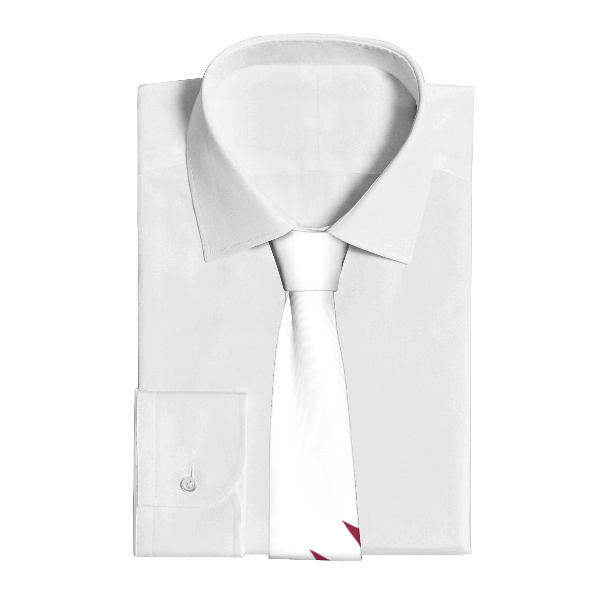 Męski krawat z flagą Kataru, k – Men Accessories Qatar recenzja i cena