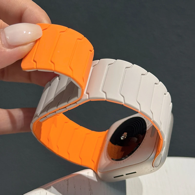 Magnetyczny pasek do Apple Wat – Men Accessories Bracelet recenzja i cena