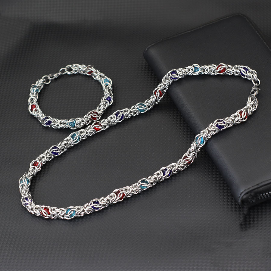 Unikatowy Zestaw Naszyjnik i B – Men Accessories Unique recenzja i cena