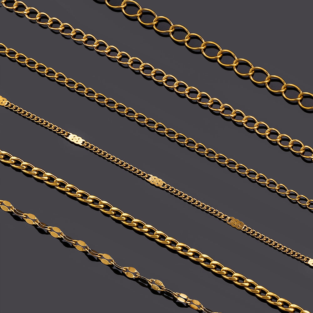 2-metrowe łańcuszki ze stali n – Men Accessories Bracelet recenzja i cena