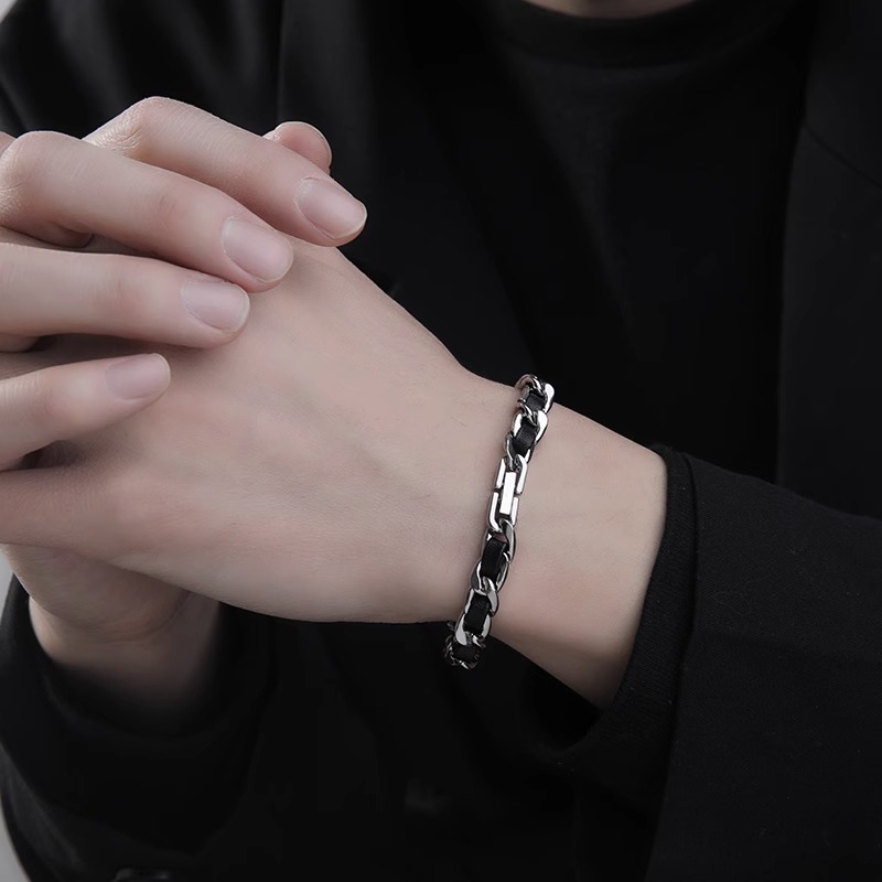 Modna bransoletka męska ze sta – Men'S Accessories High End recenzja i cena
