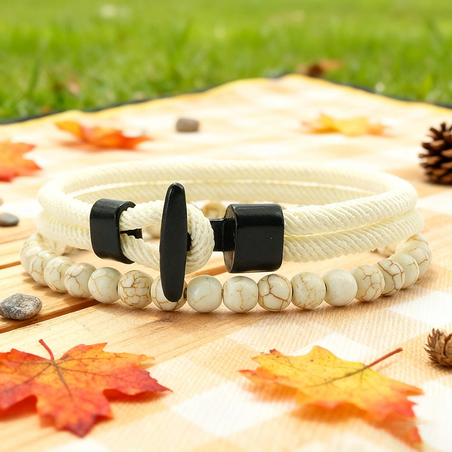 Unikalny Zestaw Bransoletek Mę – Men Accessories Unique recenzja i cena