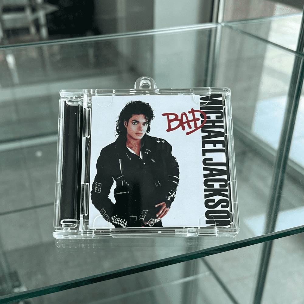 Merch Michaela Jacksona: Mini  – Men Keychain Accessories recenzja i cena