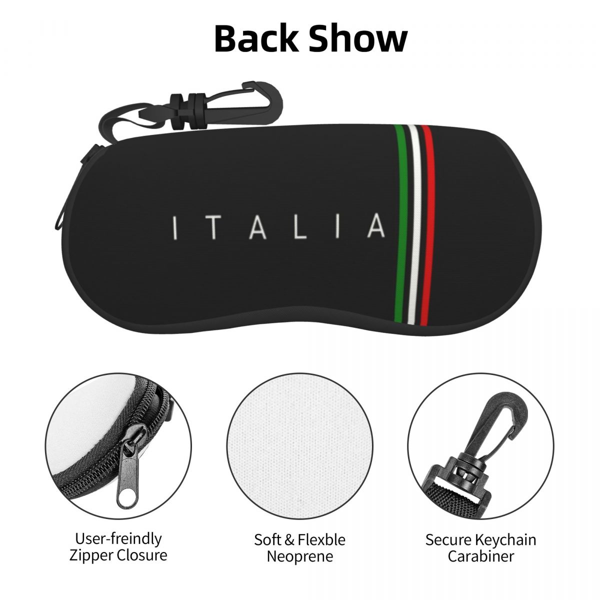Flaga włoch okulary etui na ok – Men Accessories Qatar recenzja i cena