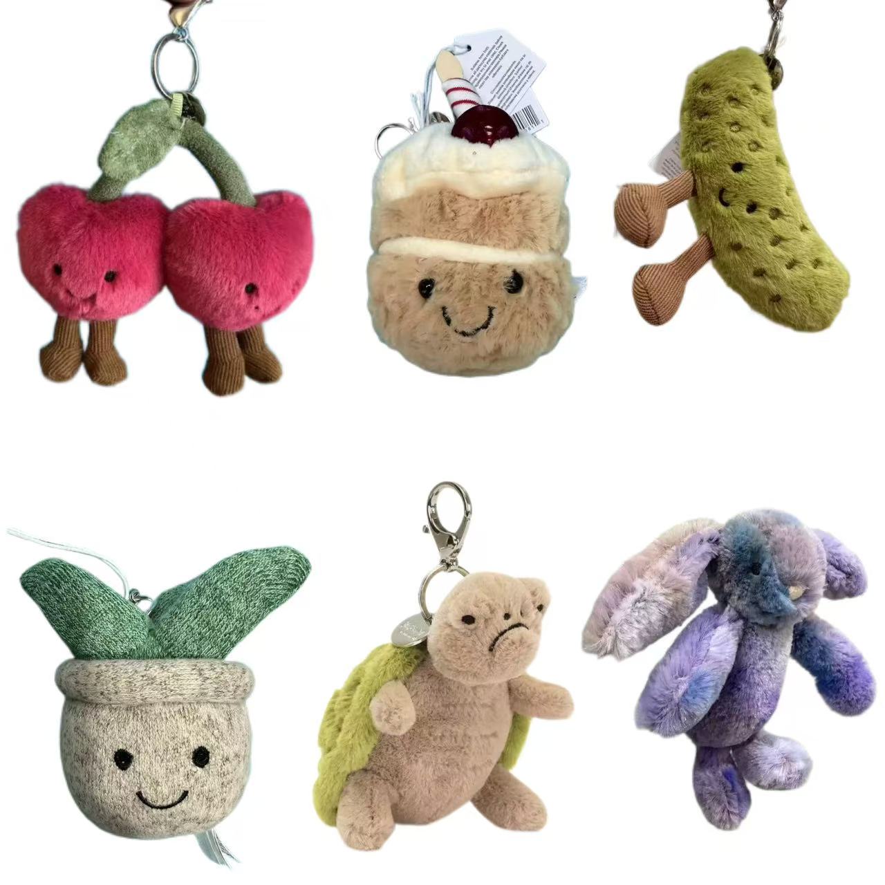 Nowy pluszowy breloczek marki  – Men Keychain Accessories recenzja i cena