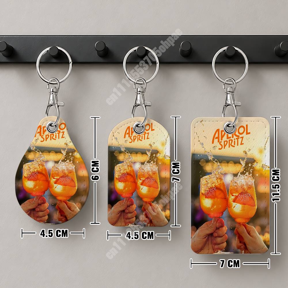 Pomarańczowy Prosecco A-Aperol – Men Keychain Accessories recenzja i cena