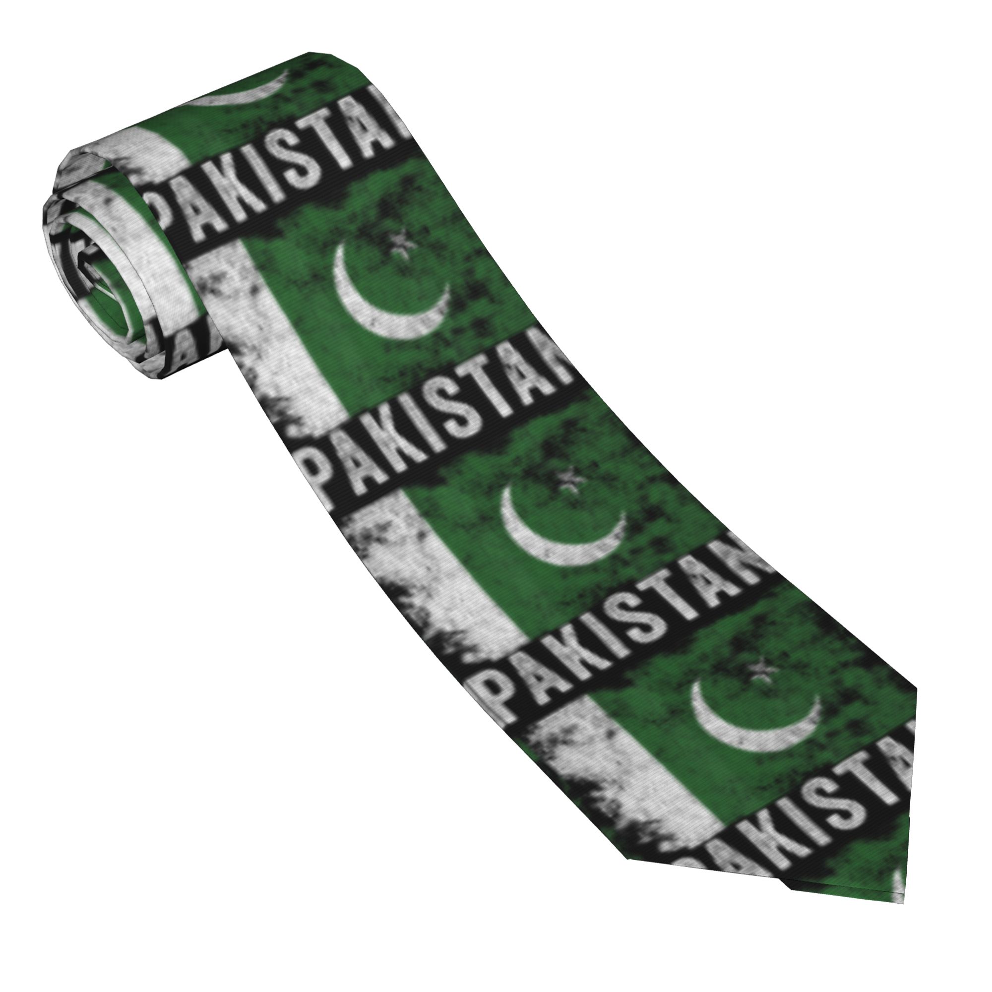 Krawat z flagą Pakistanu, post – Men Accessories In Pakistan recenzja i cena