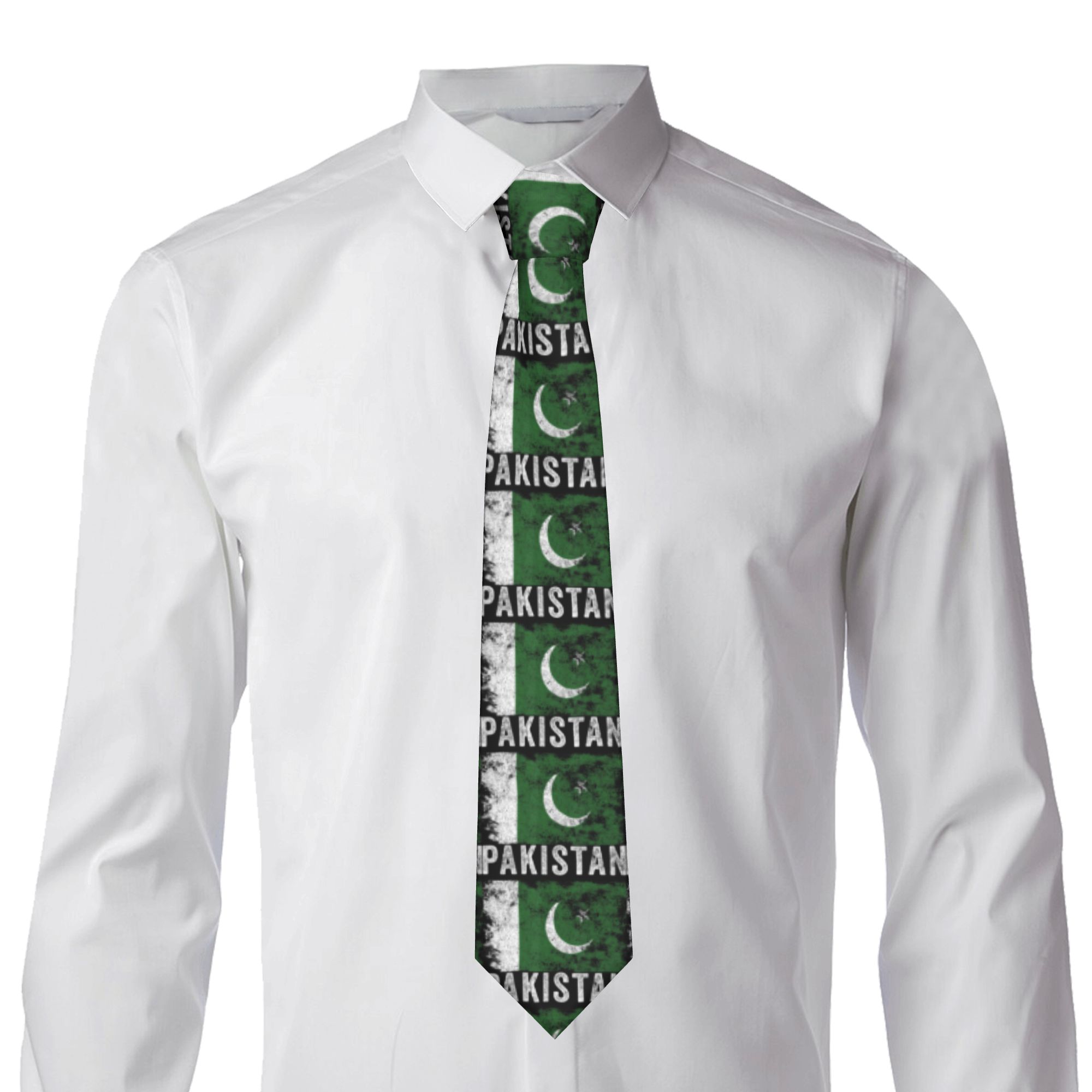 Krawat z flagą Pakistanu, post – Men Accessories In Pakistan recenzja i cena